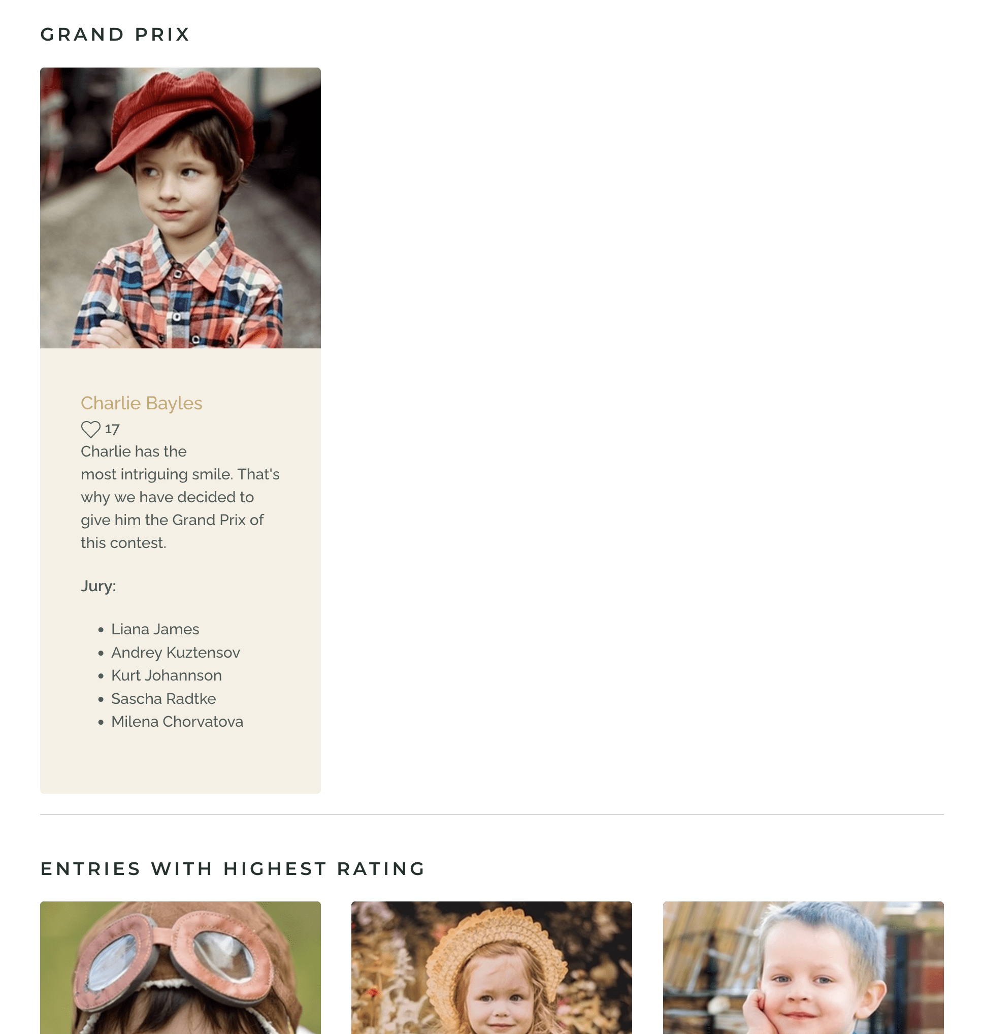 NorrCompetition - Grand Prix on the front-end